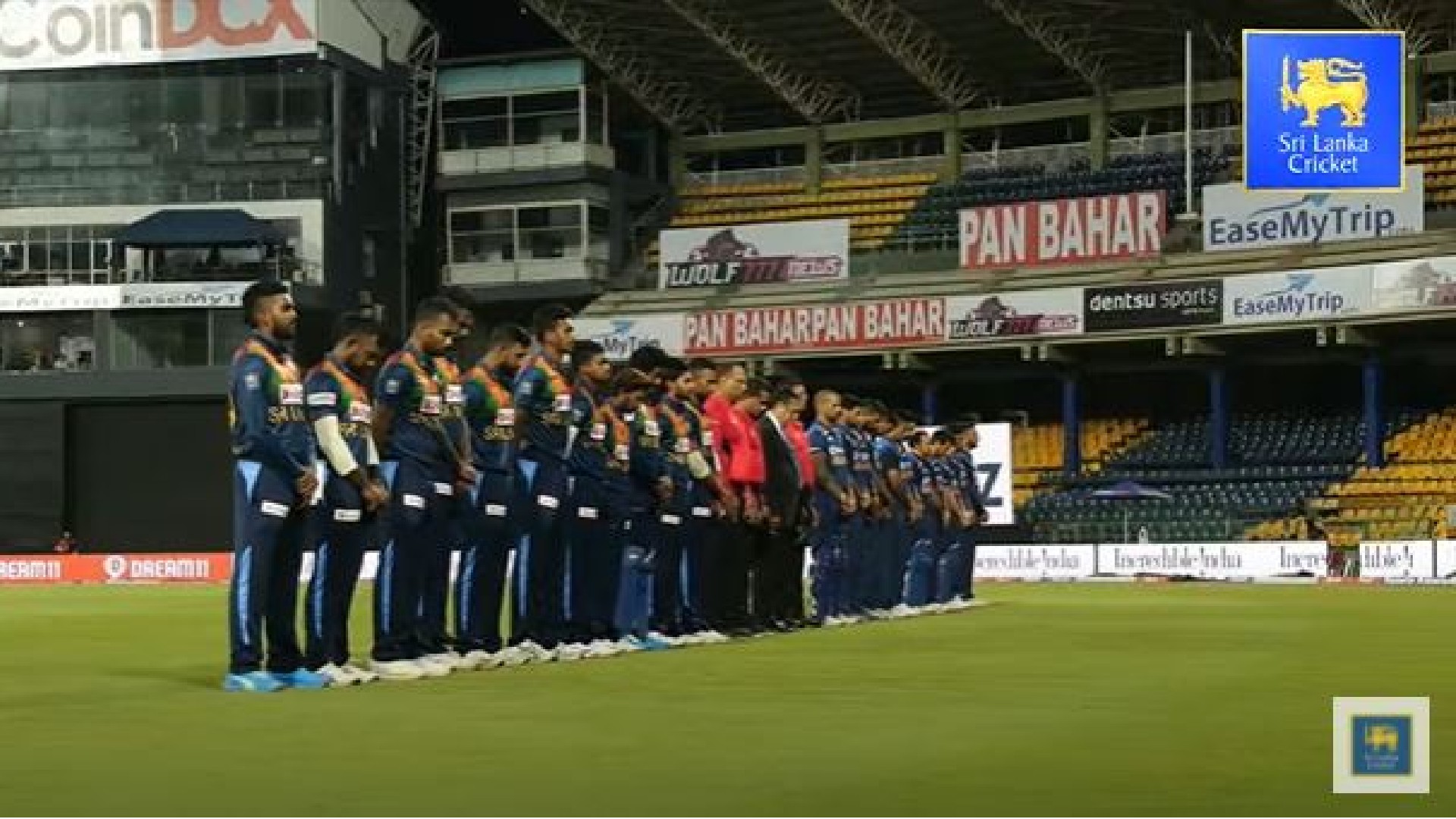 SL vs IND: 01 Min silence observed to remember the late R. Rajamahendran