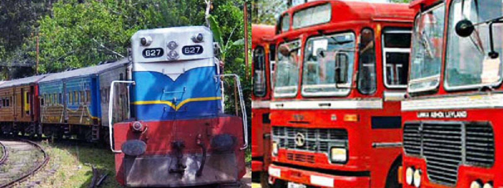 Sri Lanka suspends Inter-Province Bus & Train Services