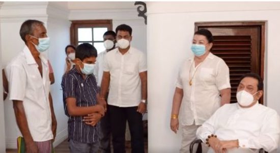 Boy who appealed to restore his sight meets PM