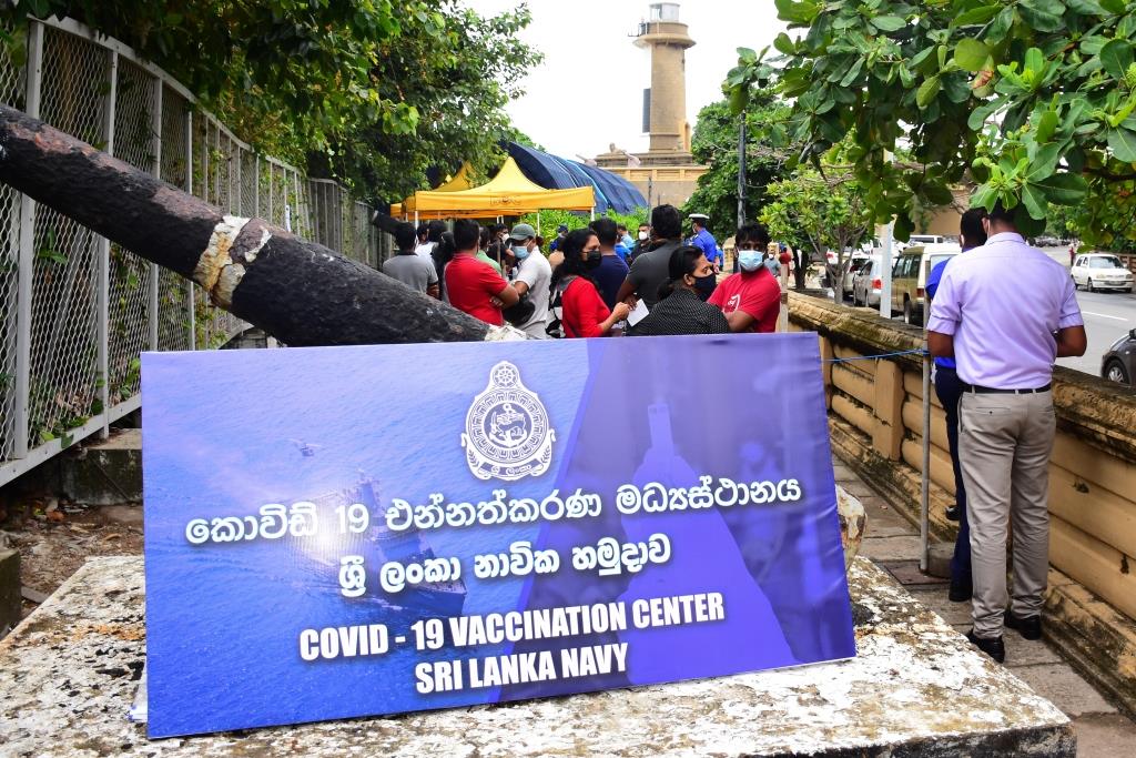 Navy Vaccination Center at Colombo Lighthouse