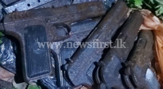 Weapons caches discovered from Weligama