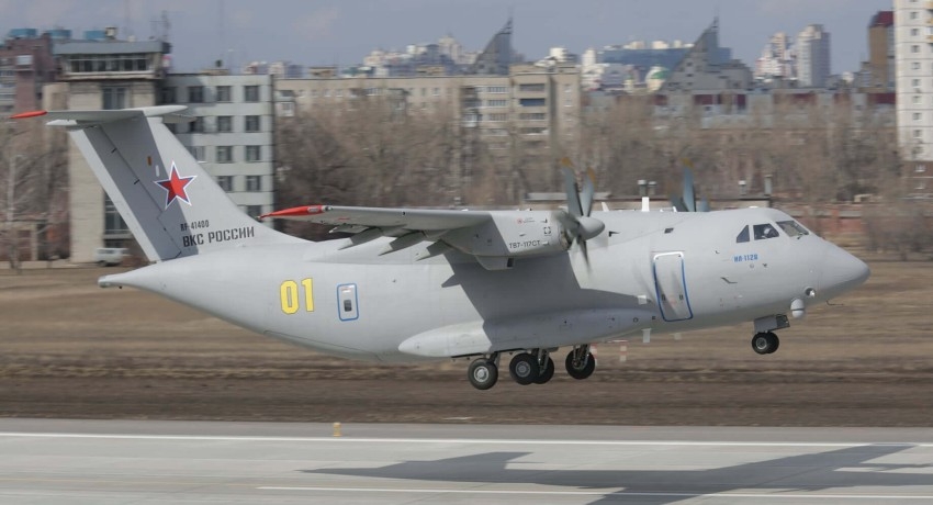 Prototype military transport aircraft crashes in Russia