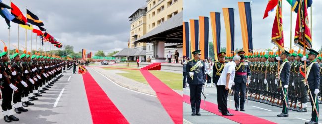 (VIDEO) President visits Army & Defence HQ Complex