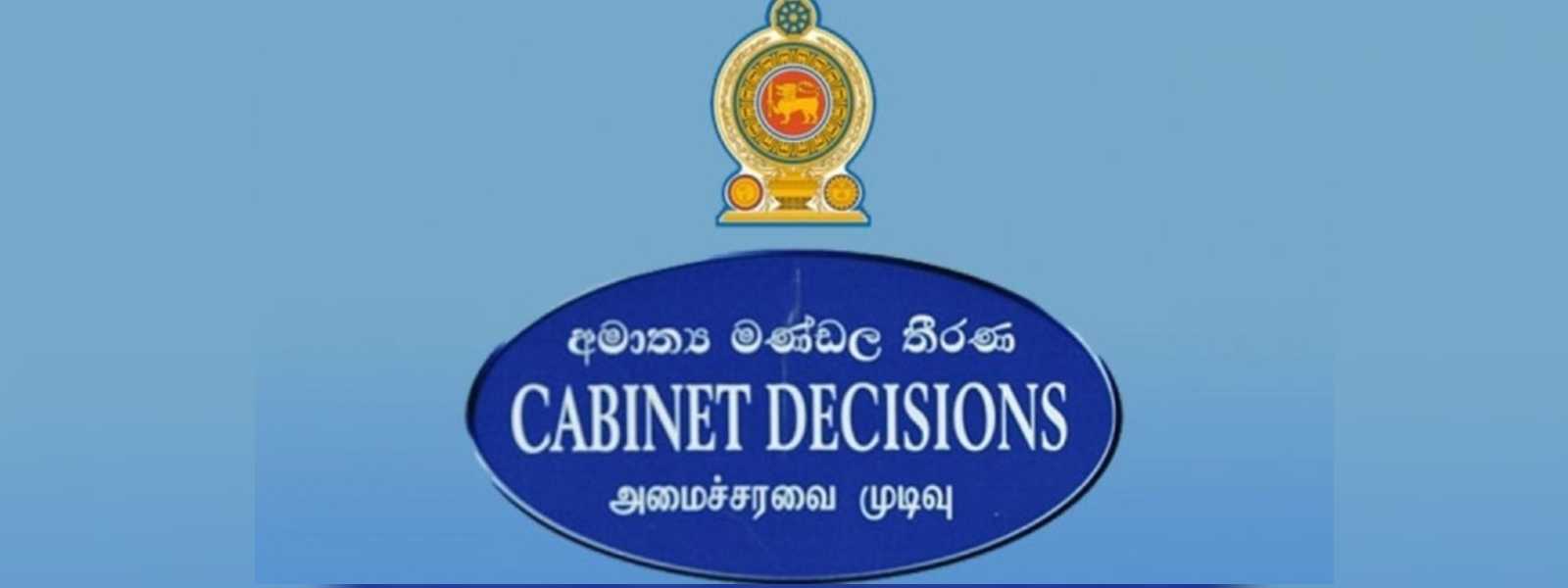 11 decision reached by Cabinet on Monday (2)