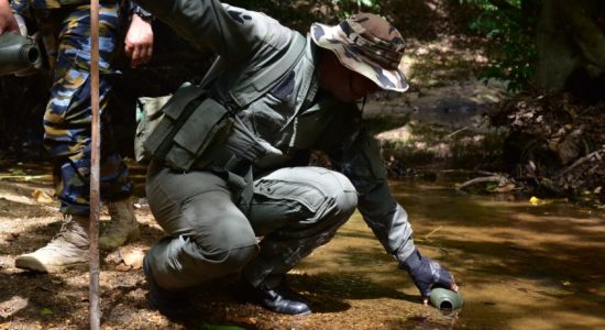 Jungle & Water Survival training for Air Force