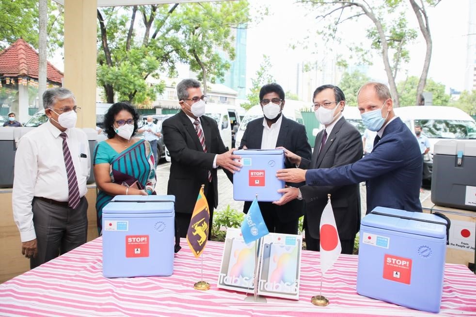 Japan expresses solidarity with SL against COVID