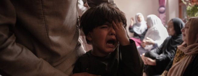 U.S. military admits drone strike killed civilians and children in Kabul