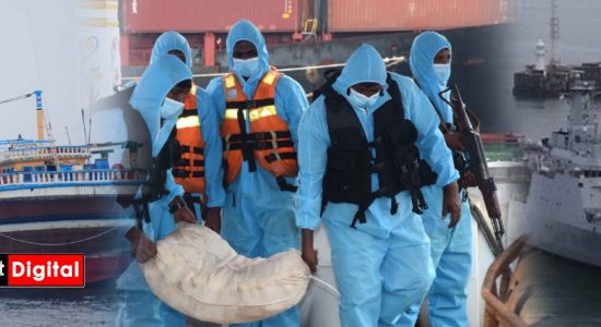 Nine Pakistanis aboard heroin boat, detained