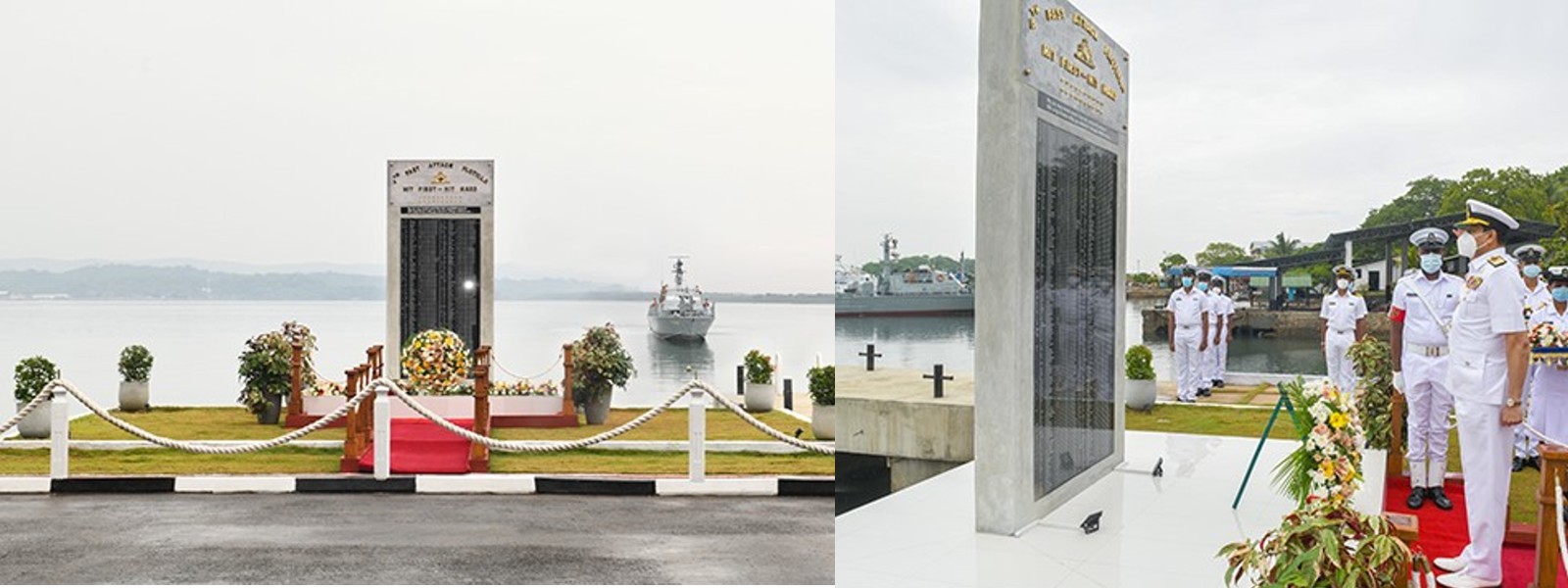 4FAF War Monument unveiled at Naval Dockyard, Trincomalee