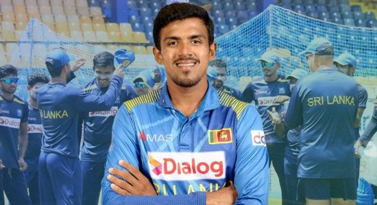 ODI Debut for Maheesh Theekshana. 
