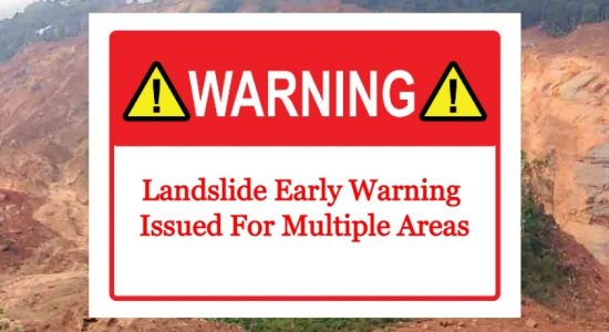 Landslide Early Warning for Multiple Districts