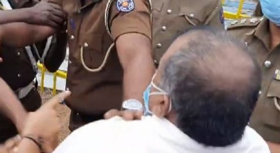 MP detained for attending Dileepan Memo; Arrested for breaching Q/laws