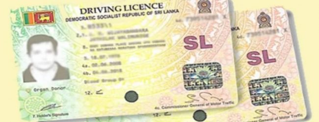 Validity period of driving licenses extended