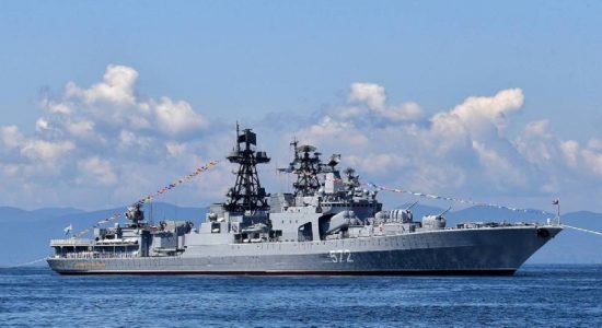 Russian warship, submarines reach Colombo Port