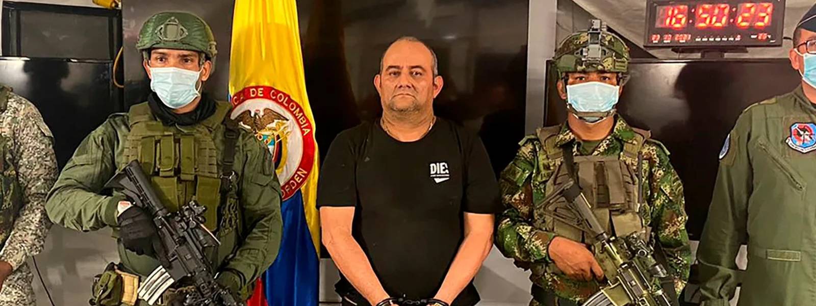 Colombia's most wanted drug lord captured