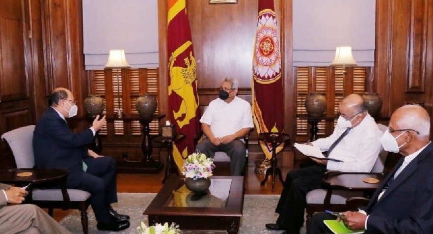 Indian Foreign Secretary meets President Rajapaksa