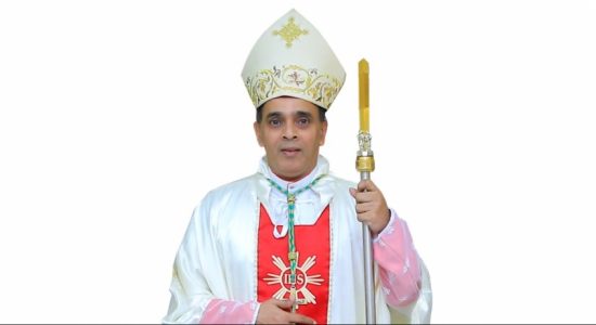 Bishop of Chillaw appointed as the Bishop of Kandy by His Holiness Pope Francis.