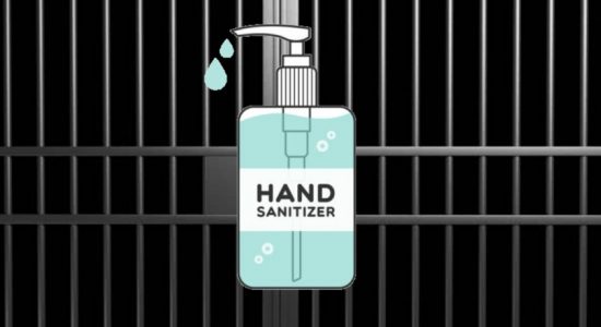 NO sanitizer for prisoners, following deaths of Iranians