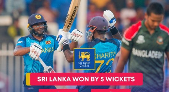 ICC T20 World Cup: Sri Lanka start Super 12s Campaign with 5 wicket win over Bangladesh