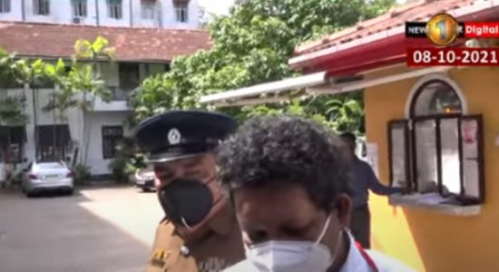 Journalists prevented from filming Nadesan