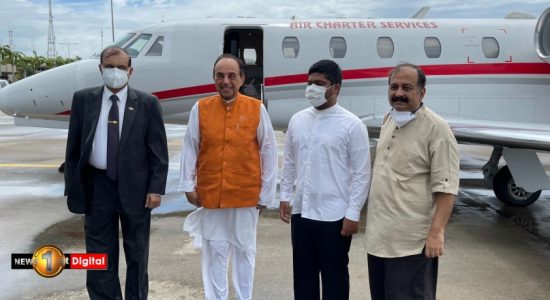 BJP’s Subramanian Swamy in Sri Lanka for talks & Navratri festival