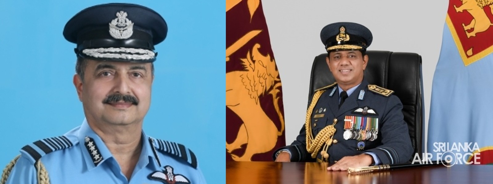 SLAF Commander congratulates new Indian Air Chief