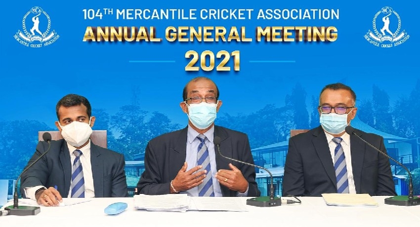 Nalin Wickramesinghe, new President of the Mercantile Cricket Association
