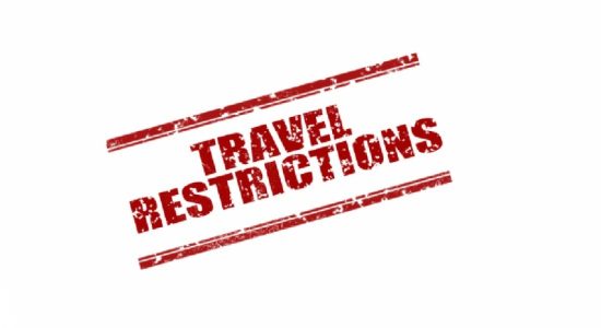 Inter-Province Travel Restrictions Extended