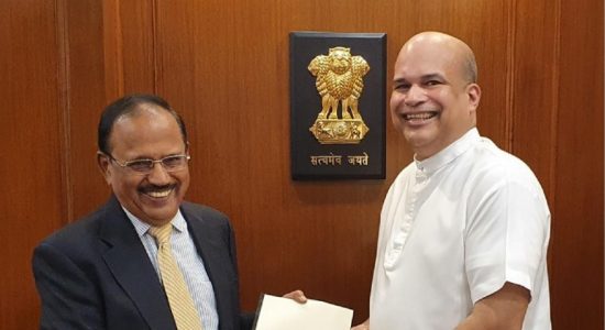 High Commissioner Moragoda calls on Indian National Security Advisor