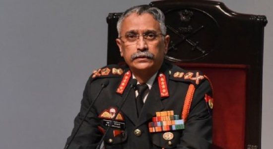 Indian Army Chief in Sri Lanka for five-day tour
