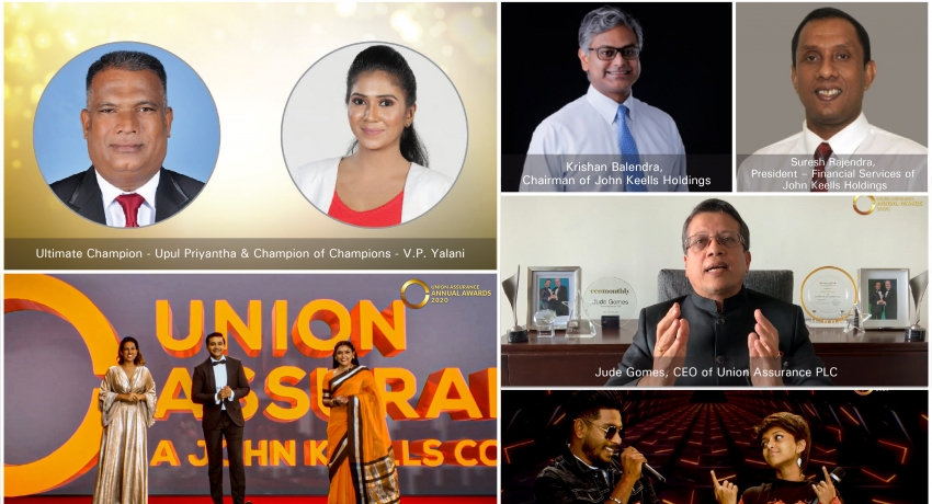 Union Assurance Celebrates Success of 2020 with a Glittering Virtual Annual Awards