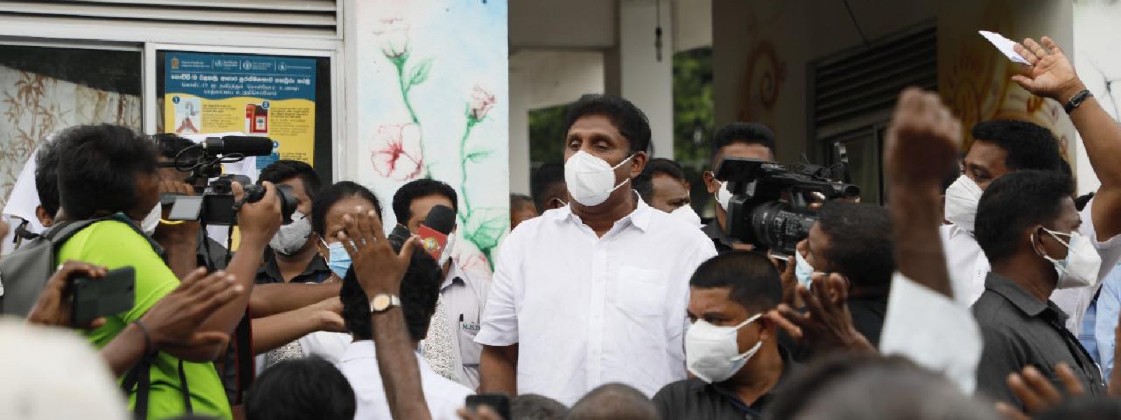 Sajith pledges to constitutionalize rights of poor