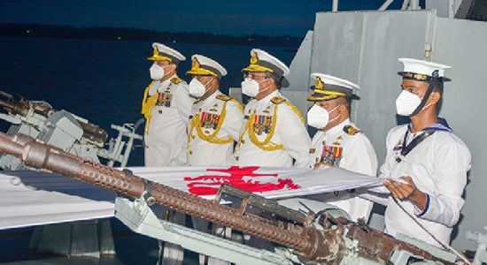 SLNS ‘Jayasagara’ relinquishes her service in the Navy