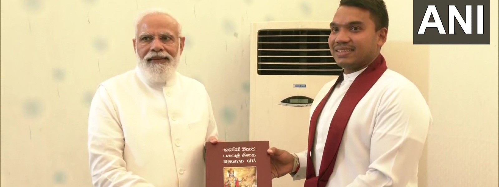 Namal meets with Indian PM Modi