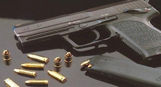 Suspect arrested with illegal firearms