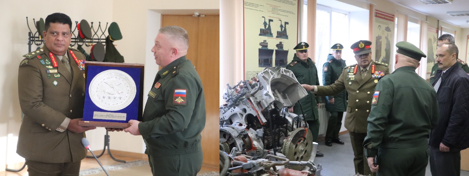 Army Chief at Moscow Higher Combined Arms Command School