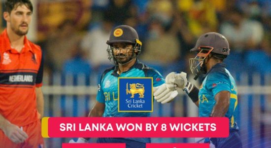 ICC T20 World Cup: Sri Lanka maintain 100% win record with win against Netherlands