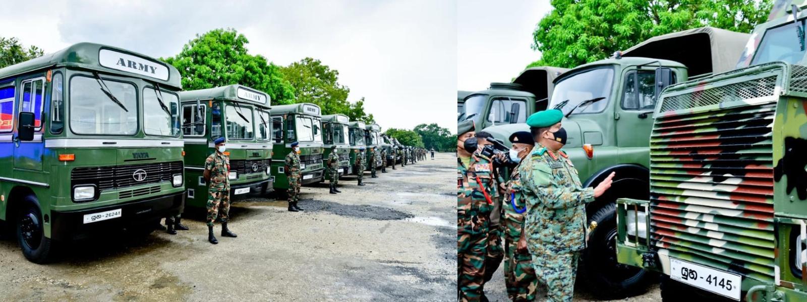 25 Abandoned Vehicles in Jaffna refurbished by Army