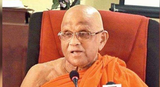 Ven. Muruththettuwe Ananda Thero, the new Chancellor of the Colombo University