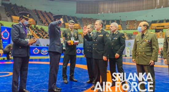 “Fair Play Award” for SL at World Military Wrestling Championship