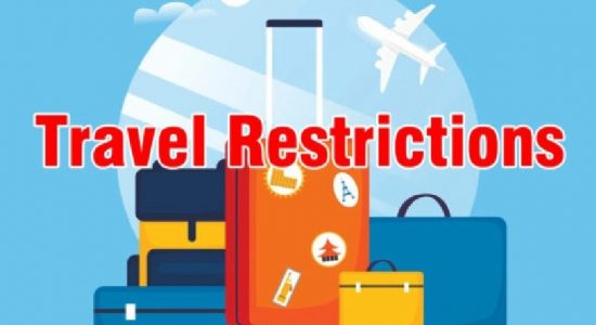 Travel restrictions imposed on 6 countries