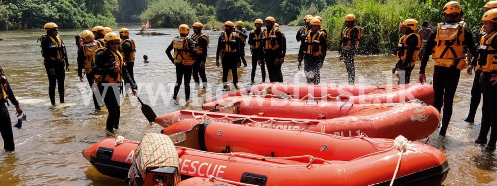Community-level Swift Water Rescue training begins