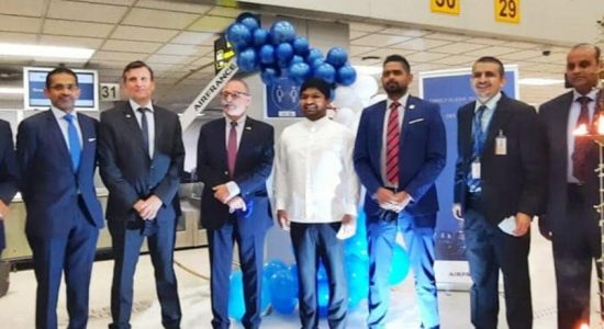 Air France flight lands in SL after 30 years