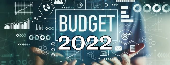 Vote on second reading of 2022 Budget today