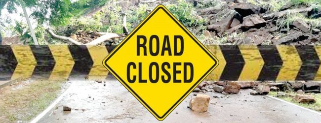 EXTREME WEATHER: Kandy – Colombo Rd closed from 10 PM from Lower Kadugannawa