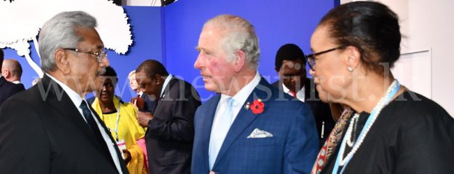 President meets with Prince Charles at COP26