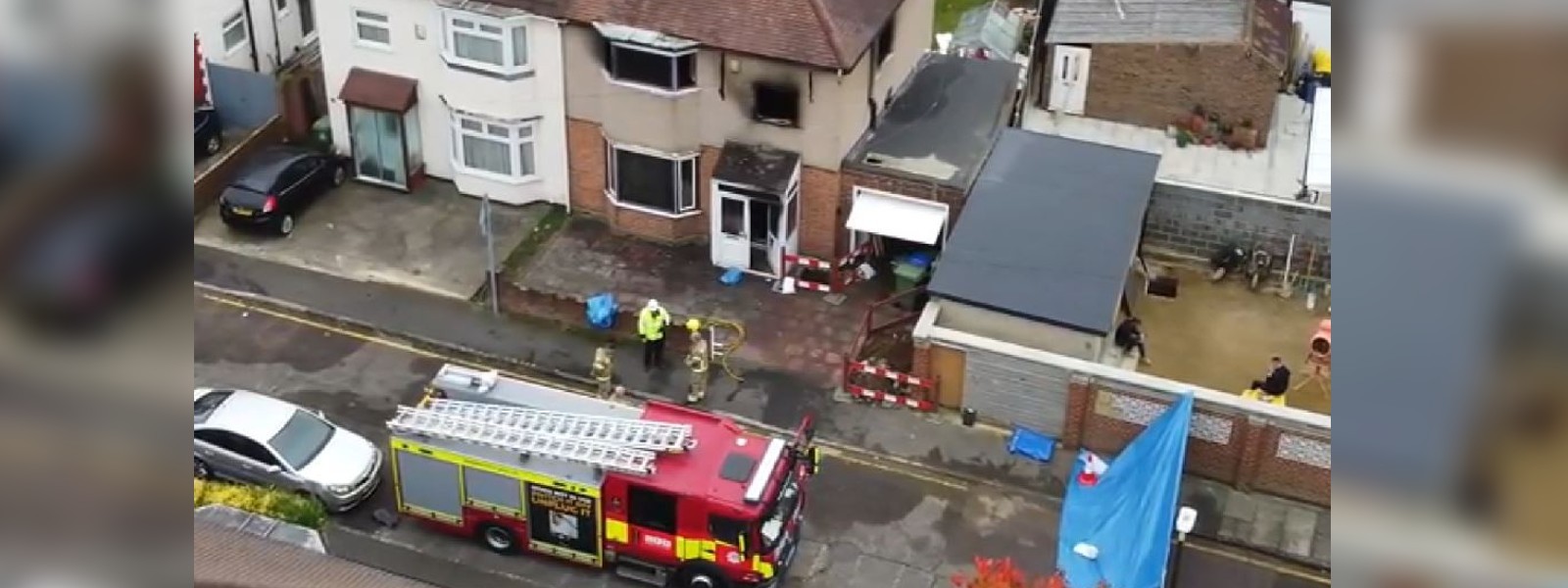 Four Lankans dead due to house fire in London