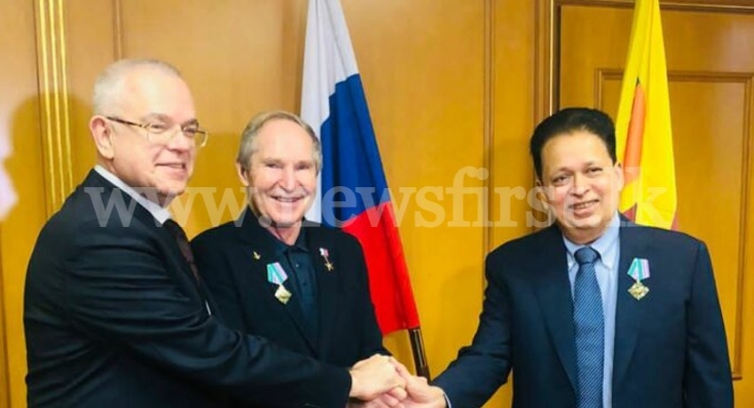Former Ambassador Dr. Weerasinghe recognized by Russian Foreign Ministry