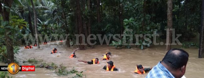 EXTREME WEATHER: 50 Families rescued by Army in Polgahawela