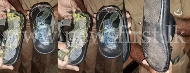 Prisoner attempts to smuggle mobile phones concealed in shoes